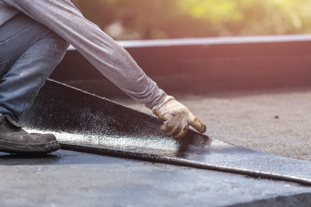 Professional Interior Drainage System technician working in Newport, KY
